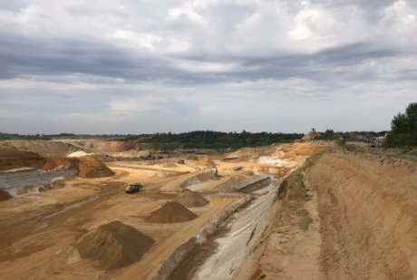 Sand und Kieswerke